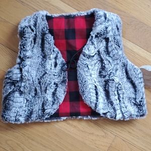 Reversible vest for toddler giel